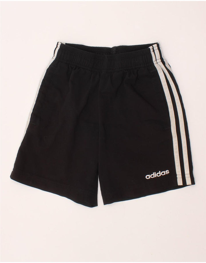Pantaloncini sportivi ADIDAS da bambino 7-8 anni in poliestere nero