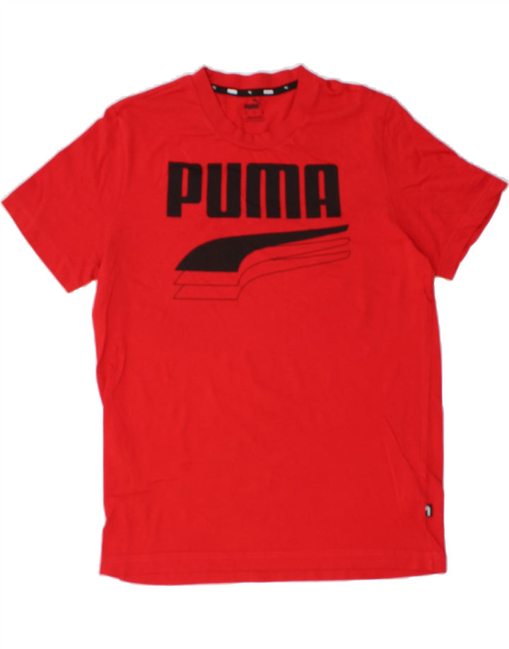 Mens Graphic T-Shirt Top Medium Vintage Puma and Second-Hand Puma from Messina Hembry 