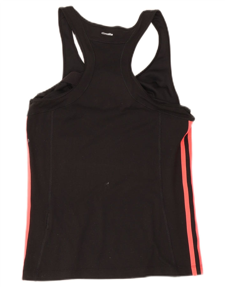 Canottiera Adidas Climalite da donna UK 10 piccola in poliestere nero