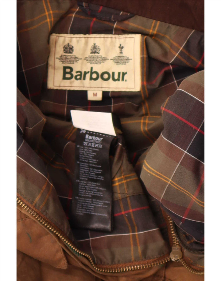 Giacca da uomo in cotone cerato Barbour UK 38 Marrone medio