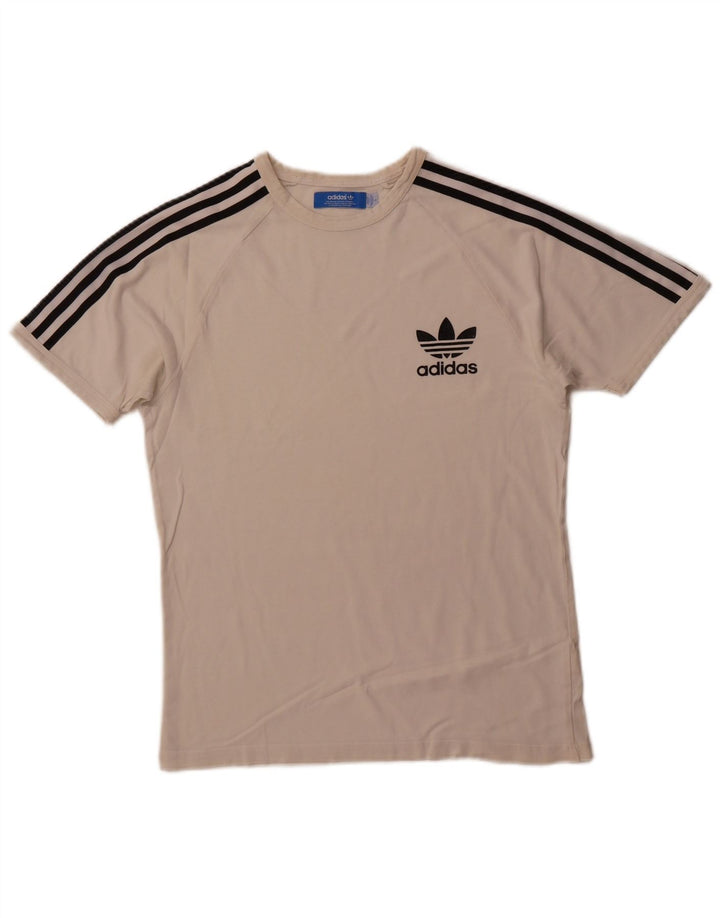 T-shirt ADIDAS da uomo piccola bianca