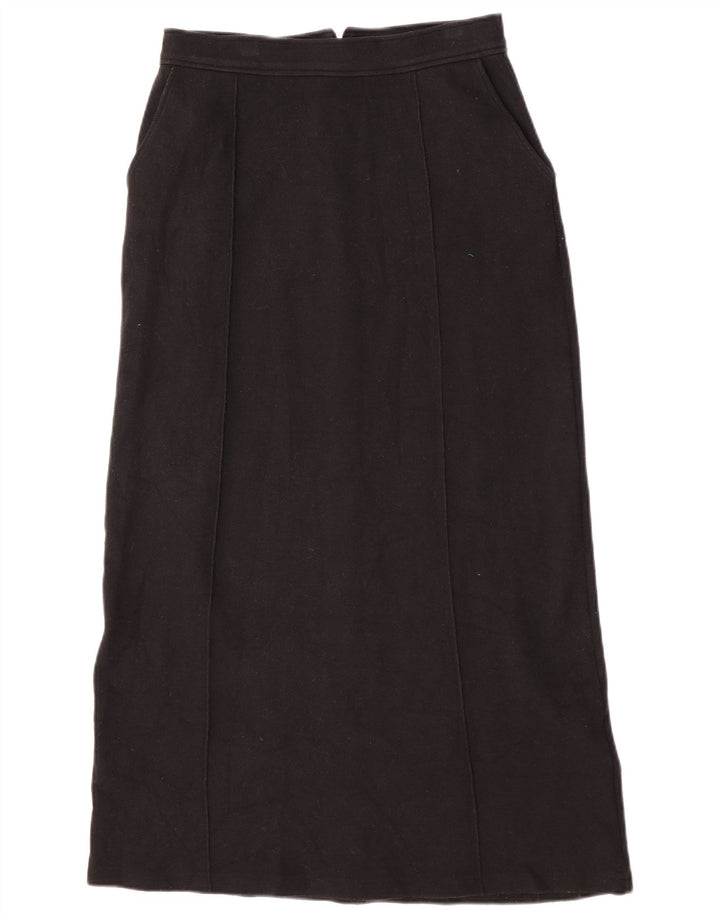 Gonna lunga Zara da donna a vita alta media W30 poliestere nero
