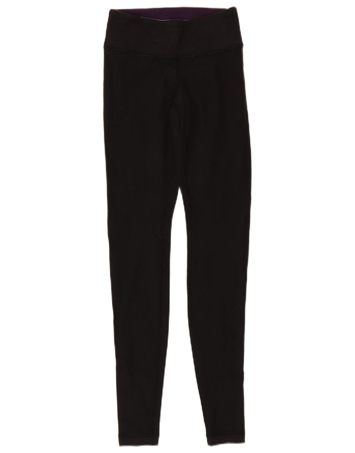 Leggings da donna Lululemon US 2 XS sintetici neri