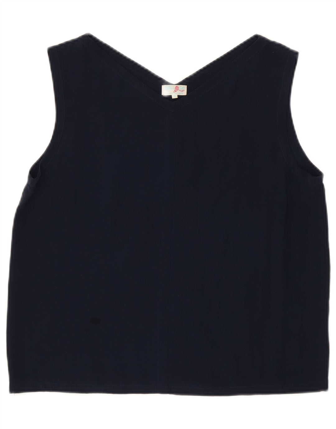 Canotta da donna Ball On UK 10 piccola in seta blu navy