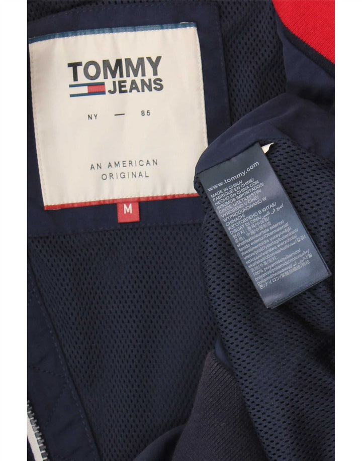 Giubbotto bomber da uomo Tommy Hilfiger UK 38 medio blu navy in poliammide
