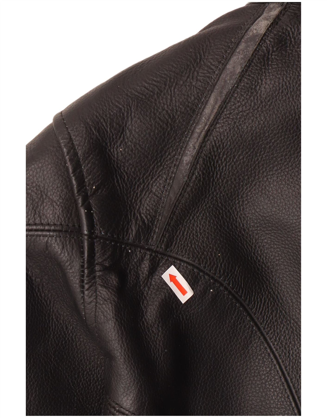 Giacca da motociclista in pelle da donna LEWIS UK 18 XL Pelle nera