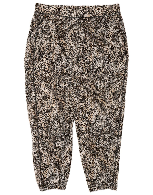 Pantaloni casual da donna Marks & Spencer UK 16 Large W34 L26 multicolore