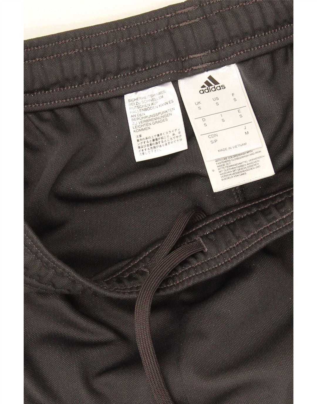 Pantaloni da tuta messicani Adidas da uomo piccoli in poliestere grigio