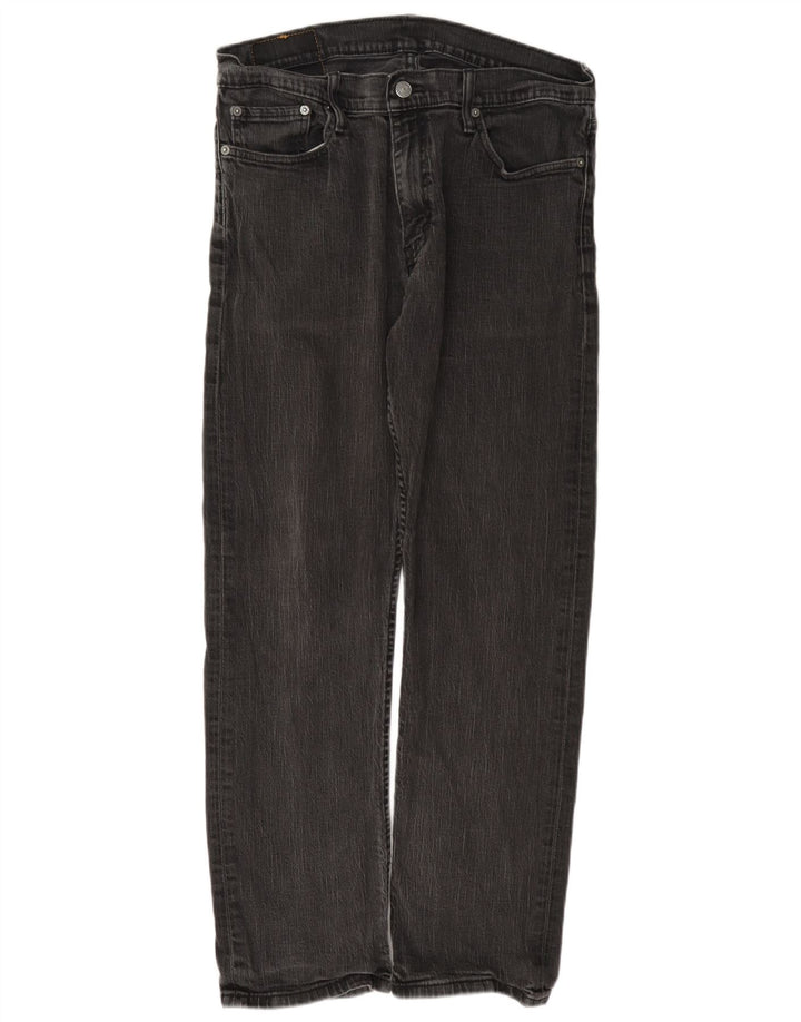 Levi's Uomo 514 Jeans dritti W36 L32 Cotone grigio