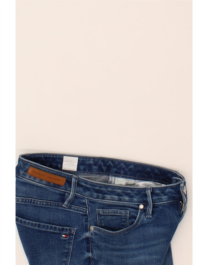 TOMMY HILFIGER Womens Como Jegging Jeans W26 L27 Blue Cotton Vintage Tommy Hilfiger and Second-Hand Tommy Hilfiger from Messina Hembry 