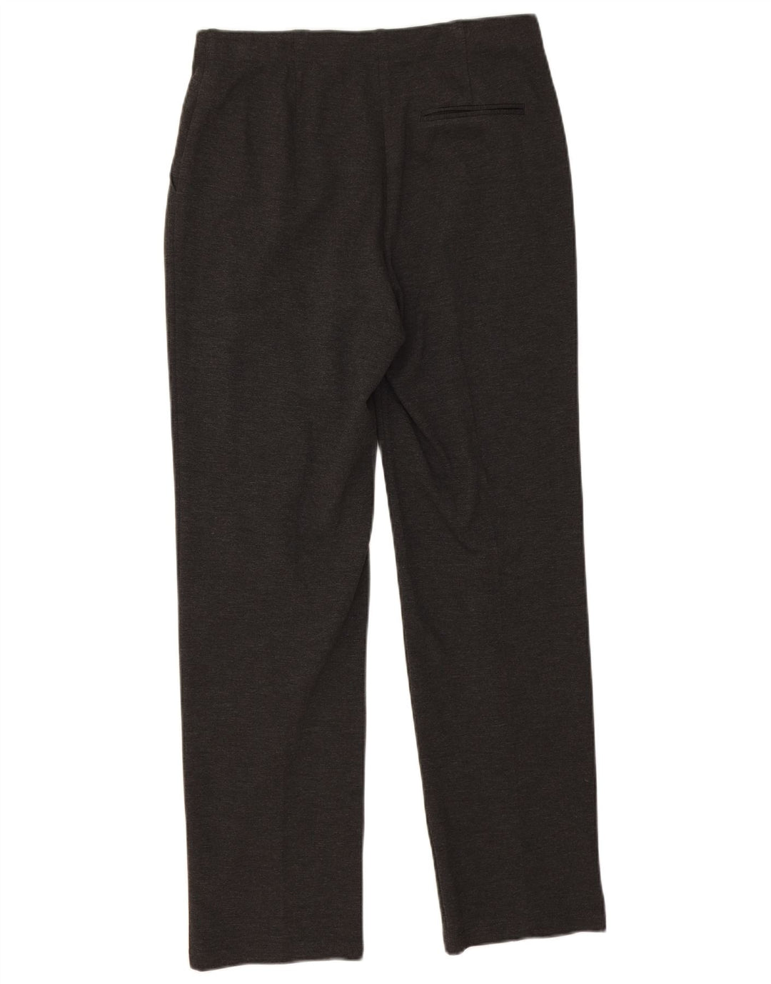 Pantaloni dritti da donna Marks & Spencer UK 12 Medium W30 L29 Viscosa grigia
