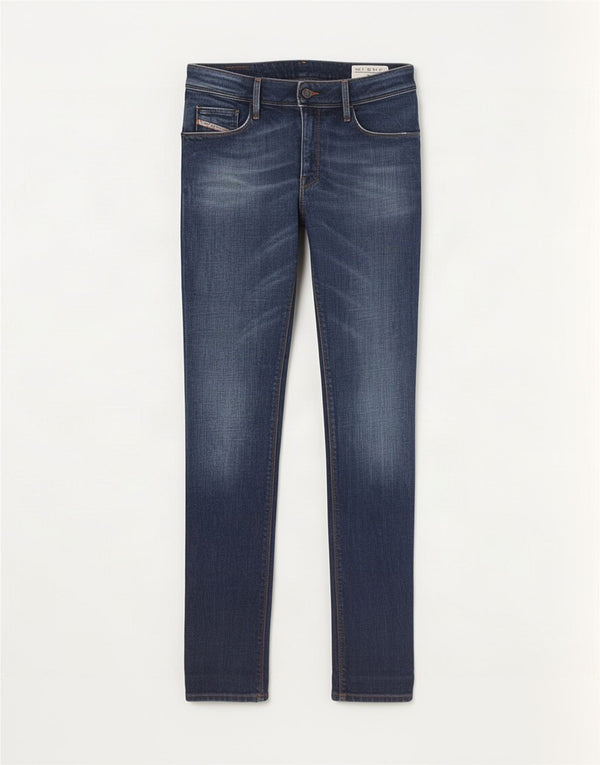 Jeans da donna Diesel Nevy Slim W25 L34 cotone blu navy