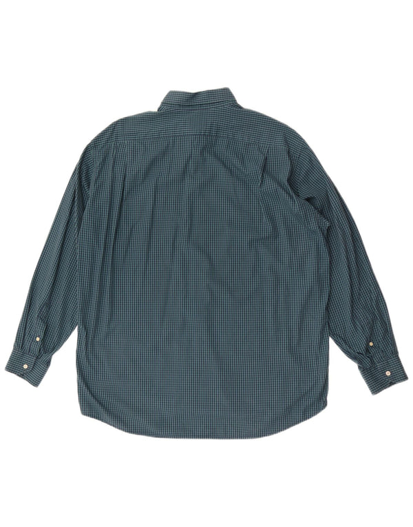 Camicia da uomo Lacoste taglia 41 grande a quadretti verdi
