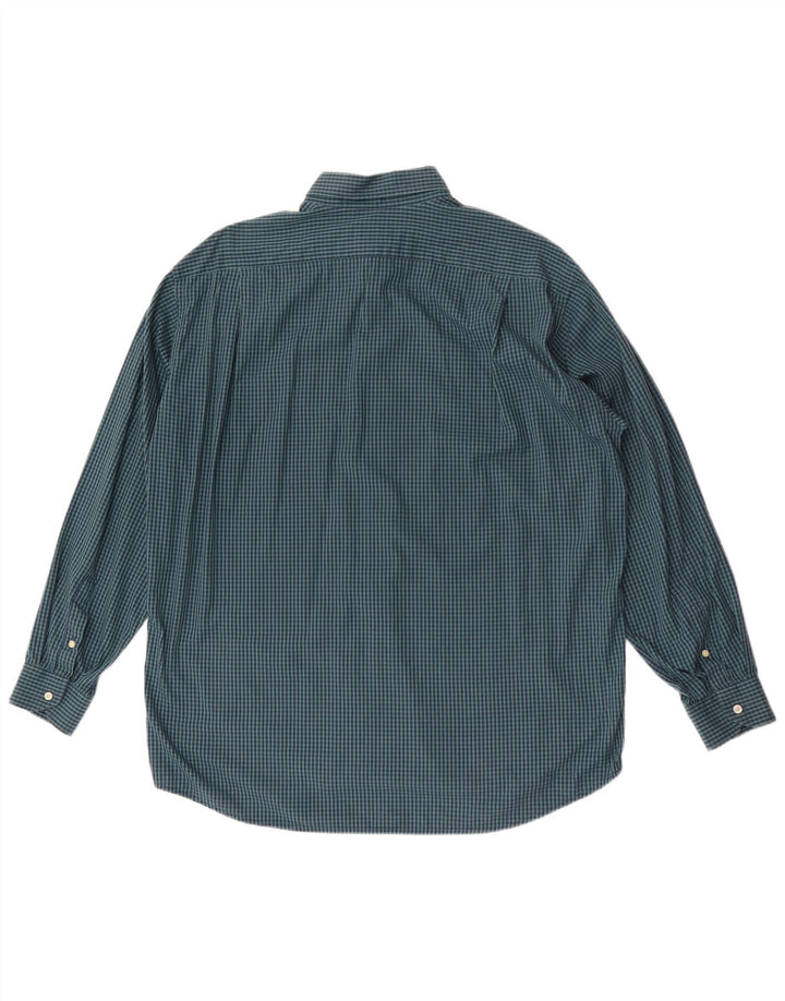 Camicia da uomo Lacoste taglia 41 grande a quadretti verdi