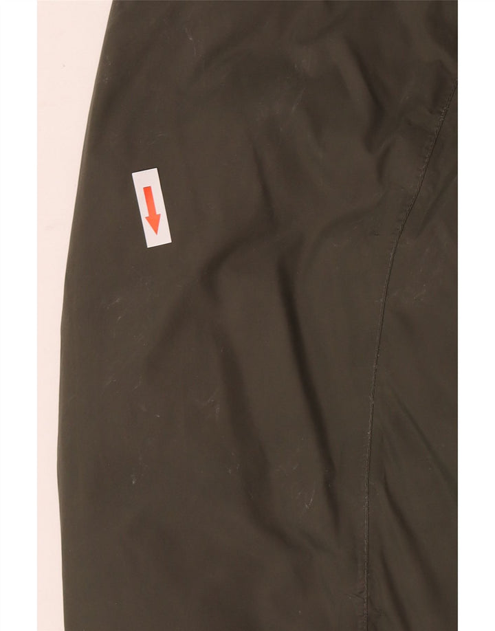 Giacca imbottita reversibile con cappuccio da uomo K-Way UK 38 Verde medio Poliammide