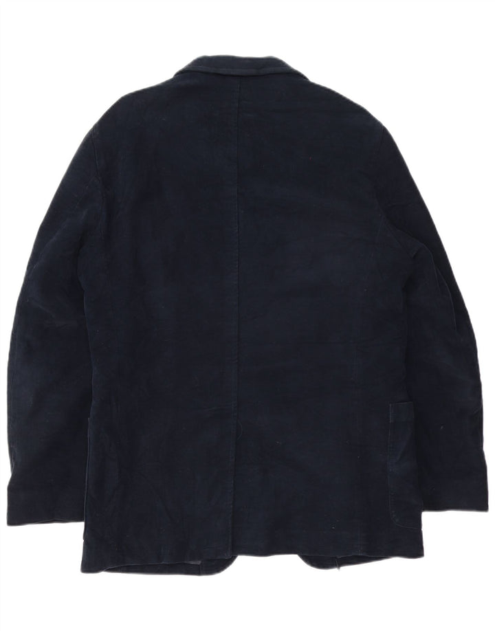 Giacca blazer a 3 bottoni da uomo Woolrich UK 38 media blu navy classica