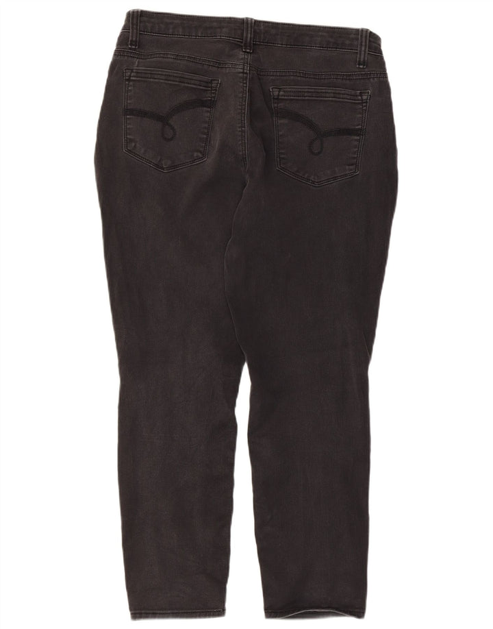 Jeans skinny LEE Riders a vita media da donna US 4 Small W32 L24 Nero