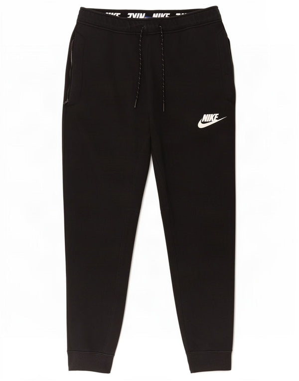 Pantaloni da tuta da uomo Nike Joggers piccoli in cotone nero