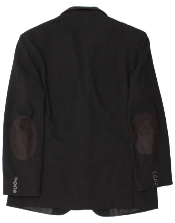 Giacca blazer da uomo a 2 bottoni Zara UK 42 XL nera