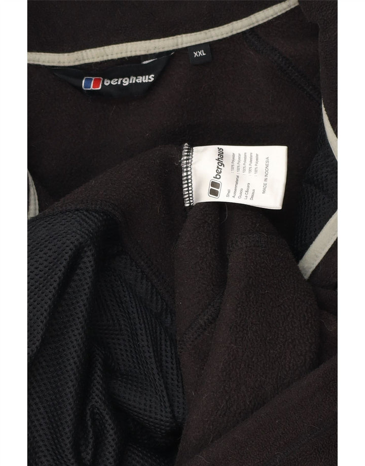 Giacca in pile da uomo Berghaus UK 44 2XL poliestere nero