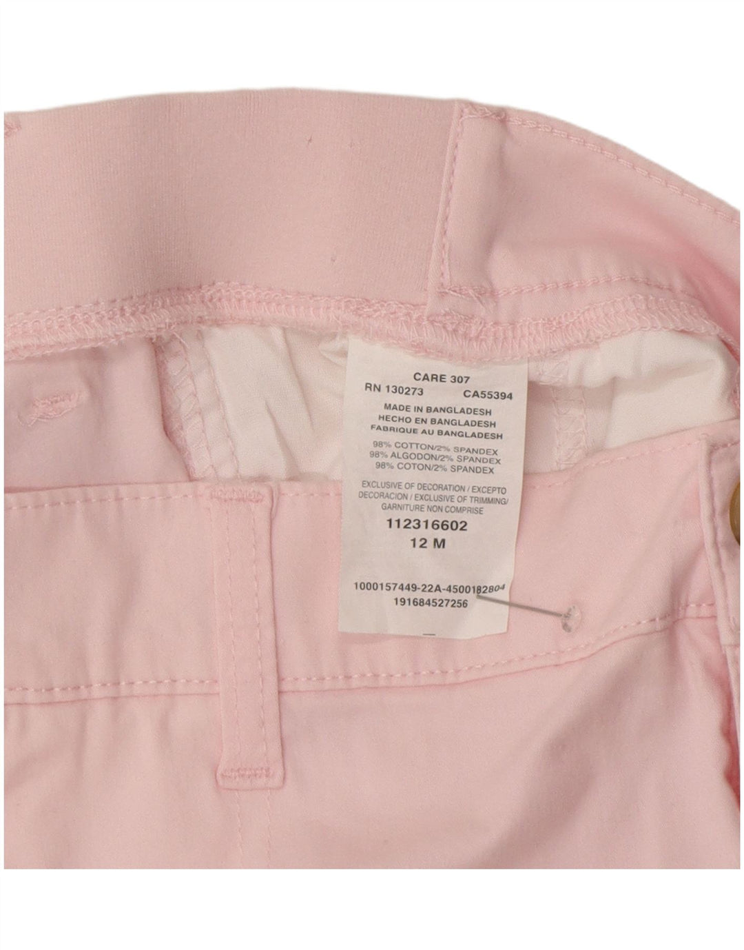 Pantaloncini cargo LEE da donna con vestibilità regolare US 12 Large W34 in cotone rosa
