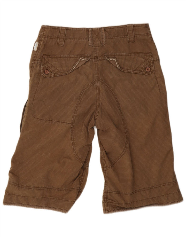 Pantaloncini cargo da uomo Fat Face W30 cotone beige medio