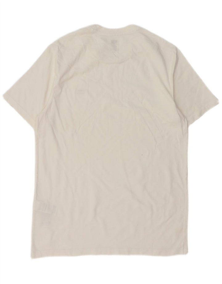 T-shirt Levi's da uomo con vestibilità standard, top in cotone bianco medio