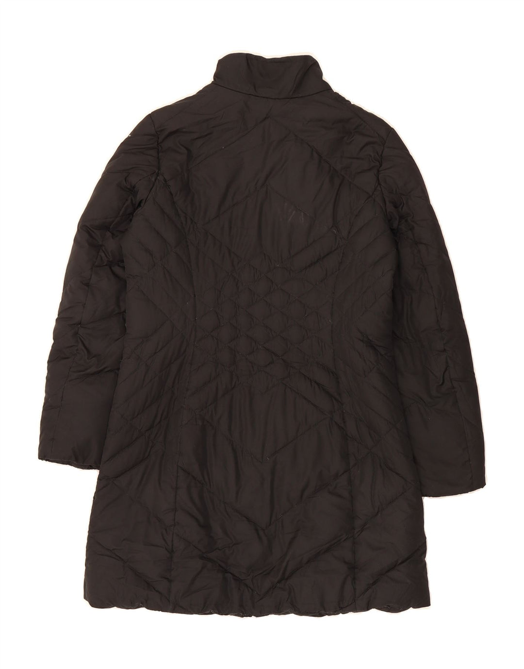 EDDIE BAUER Womens Padded Coat UK 14 Medium Black Polyester Vintage Eddie Bauer and Second-Hand Eddie Bauer from Messina Hembry 