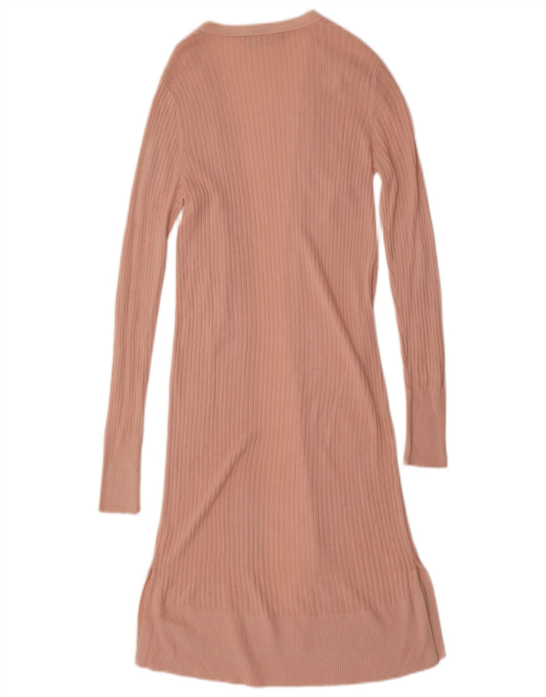 OASIS Womens Longline Open Cardigan Sweater UK 10 Small Pink