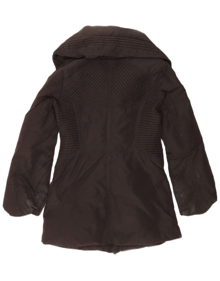 Piumino Donna Trussardi Jeans IT 40 Small Nero Poliestere