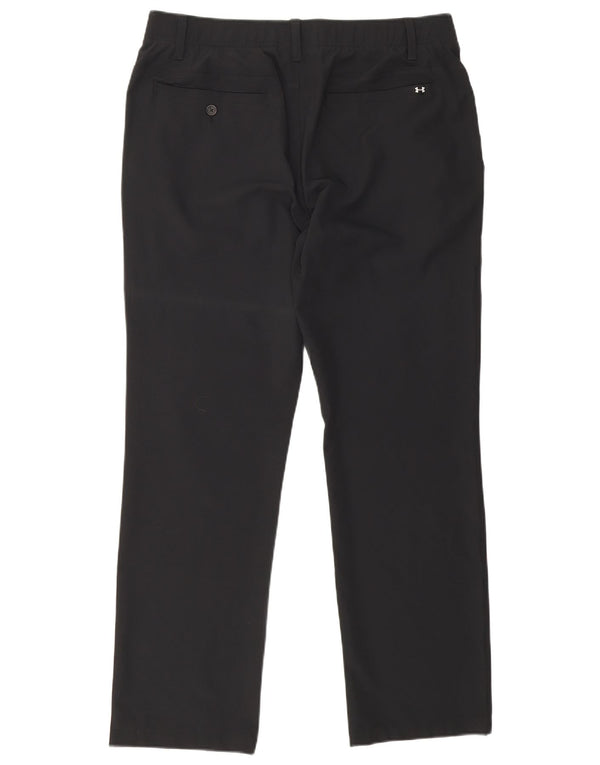 Pantaloni chino dritti da uomo Under Armour W36 L30 neri