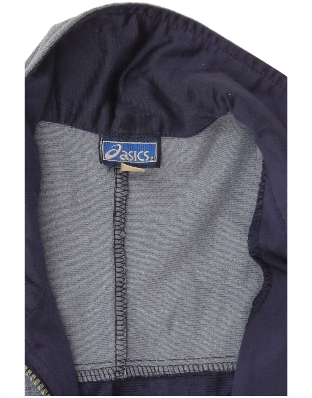 Giacca da tuta grafica ASICS da uomo, giacca grande, colore blu navy