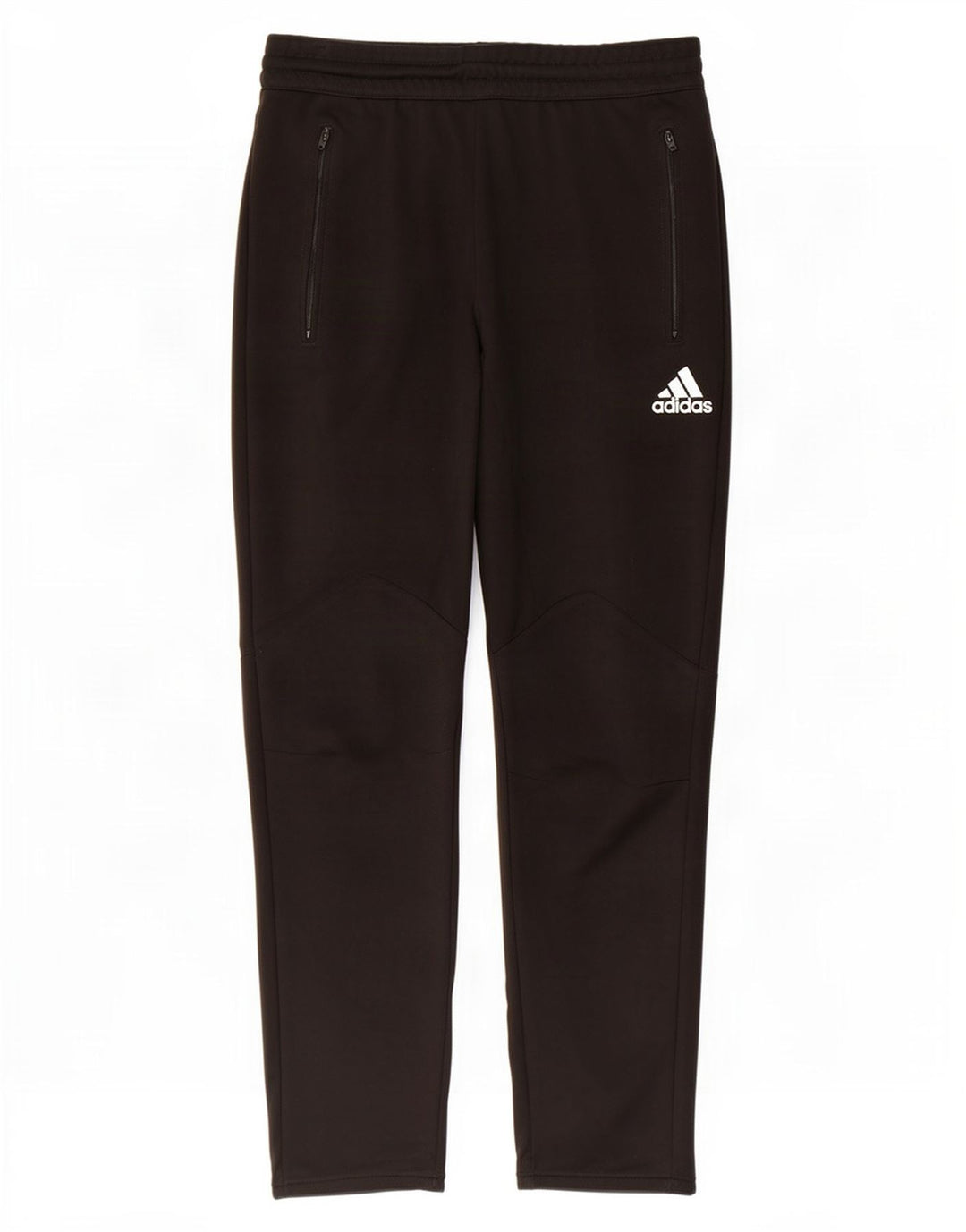 Pantaloni da tuta Adidas Climalite da uomo grandi in poliestere nero