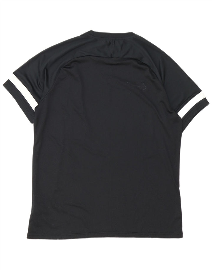 T-shirt Nike da uomo Dri Fit Top XL poliestere color block nero