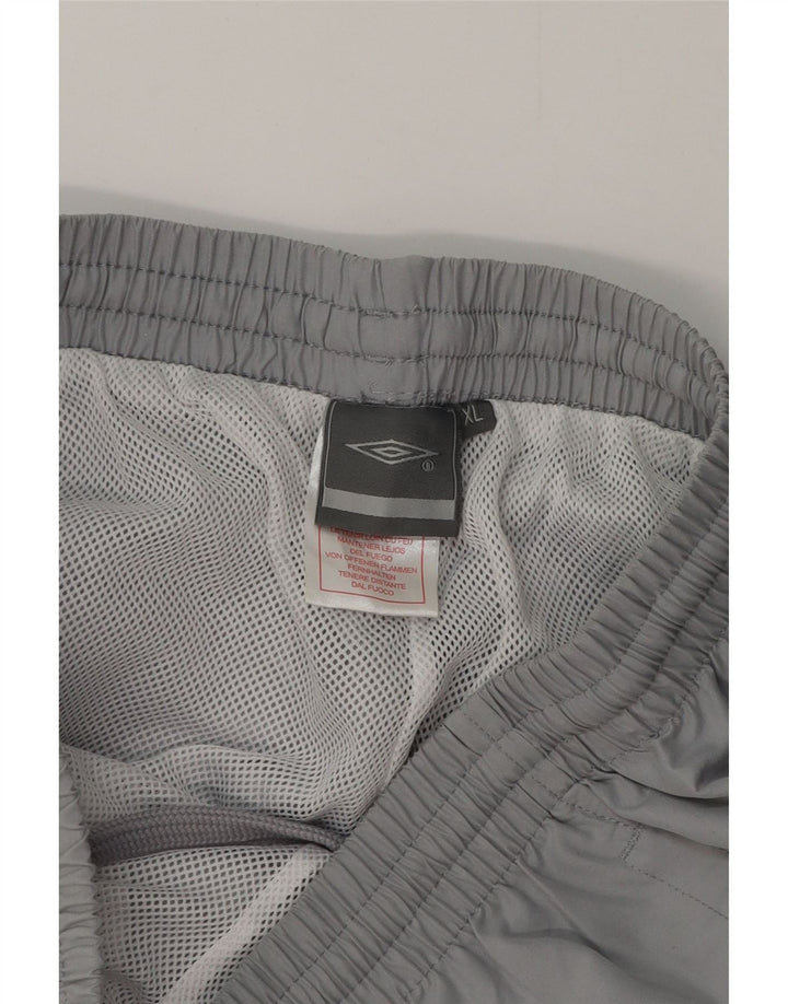 Pantaloni da tuta da uomo Umbro Joggers XL Poliestere color block grigio