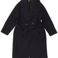 Cappotto doppiopetto da donna Zara UK 6 XS lana blu navy