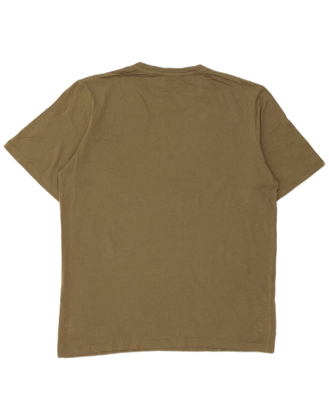 T-shirt da uomo Jack & Jones Top grande in cotone kaki