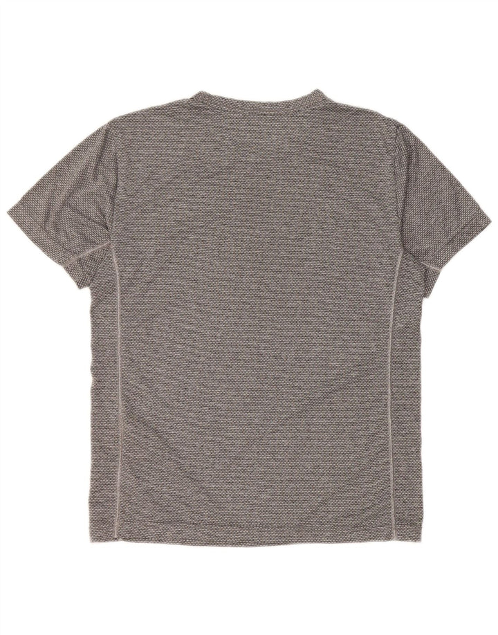 T-shirt da uomo CHAMPION Top in poliestere grigio medio