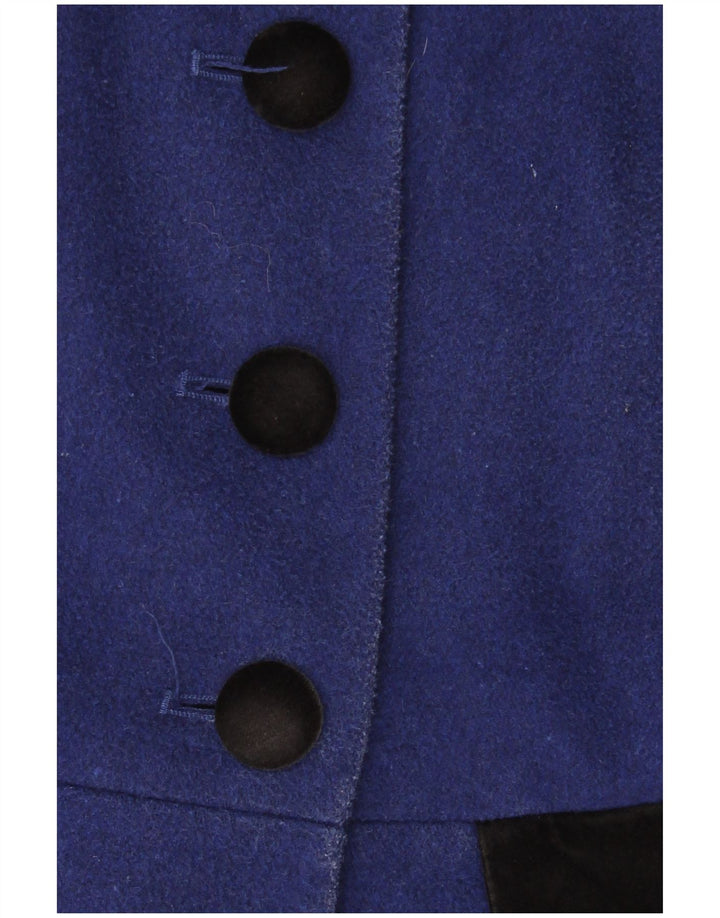 Cappotto da donna Monsoon UK 10 Small Blue Colourblock