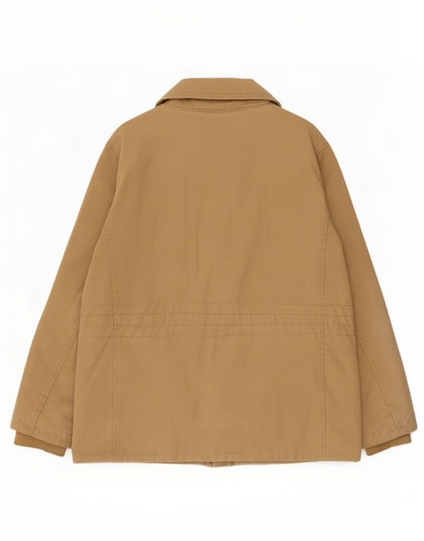 Tommy Hilfiger Giacca da uomo Sherpa Utility UK 42 XL Cotone beige