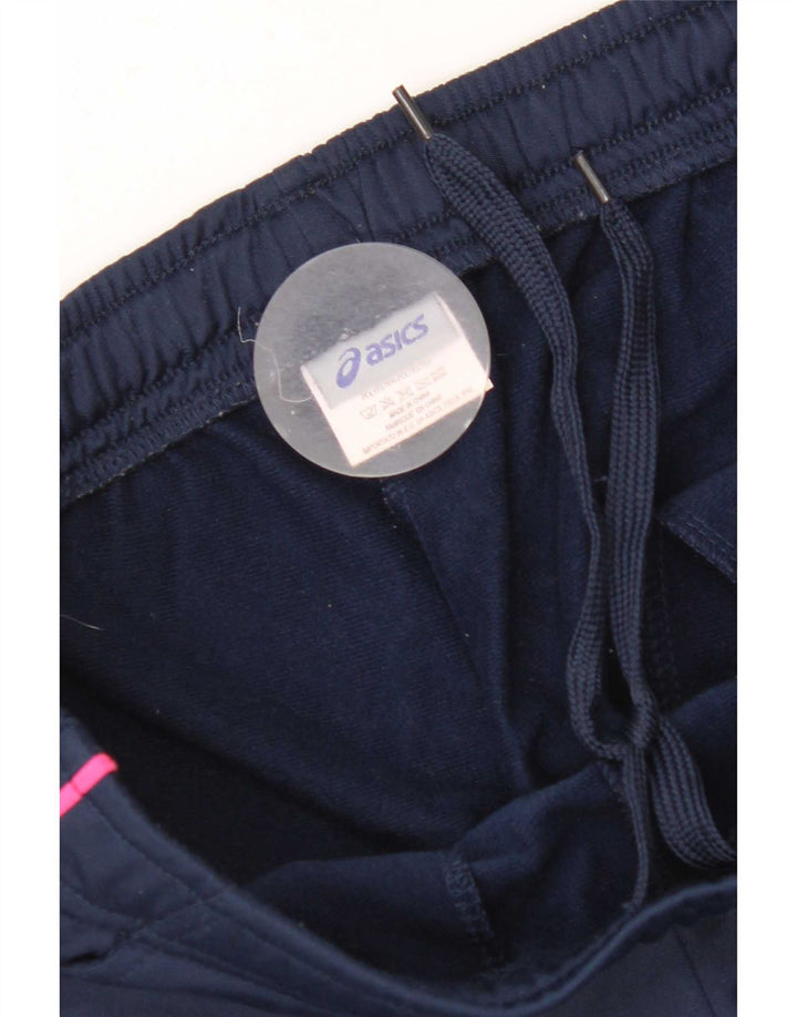 Pantaloni da tuta da donna Asics Joggers UK 12 Medium Blu Navy Poliestere