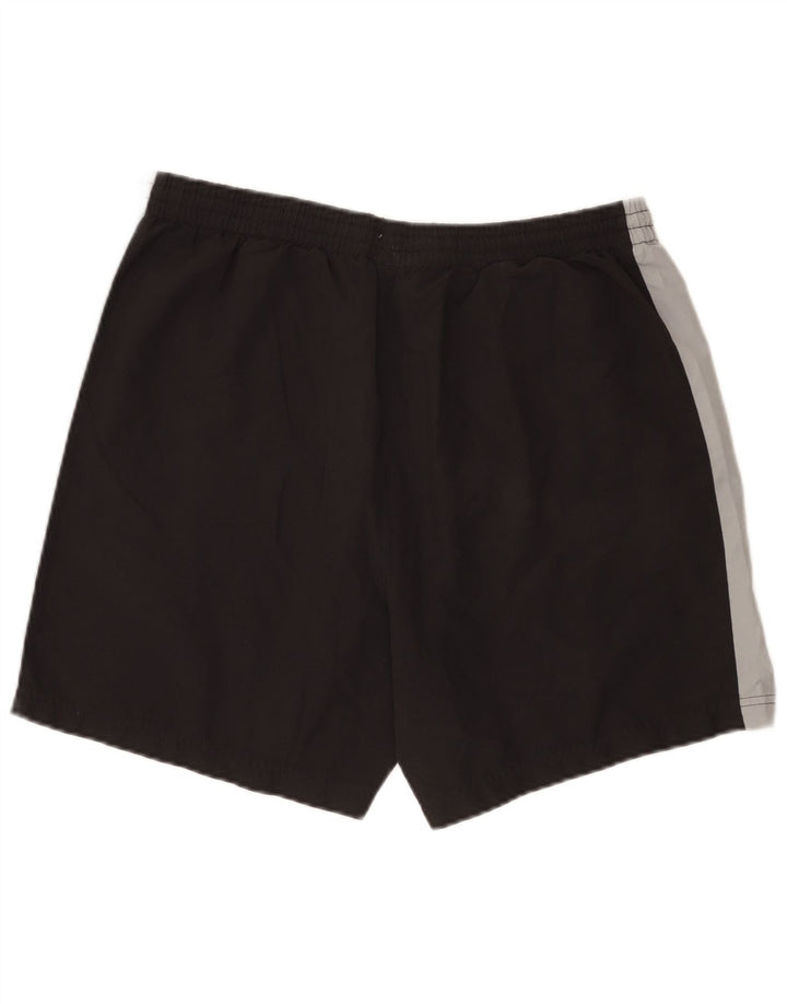 Pantaloncini sportivi Umbro da uomo XL in poliestere color block nero