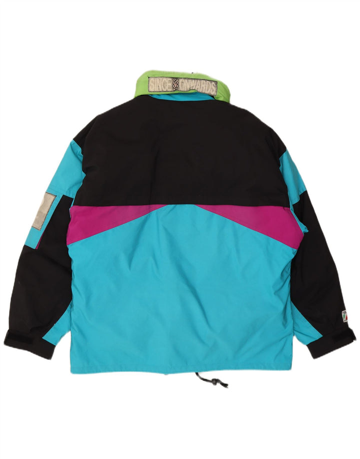 Giacca da sci da uomo Colmar con vestibilità ampia con cappuccio IT 50 Blu medio Colourblock