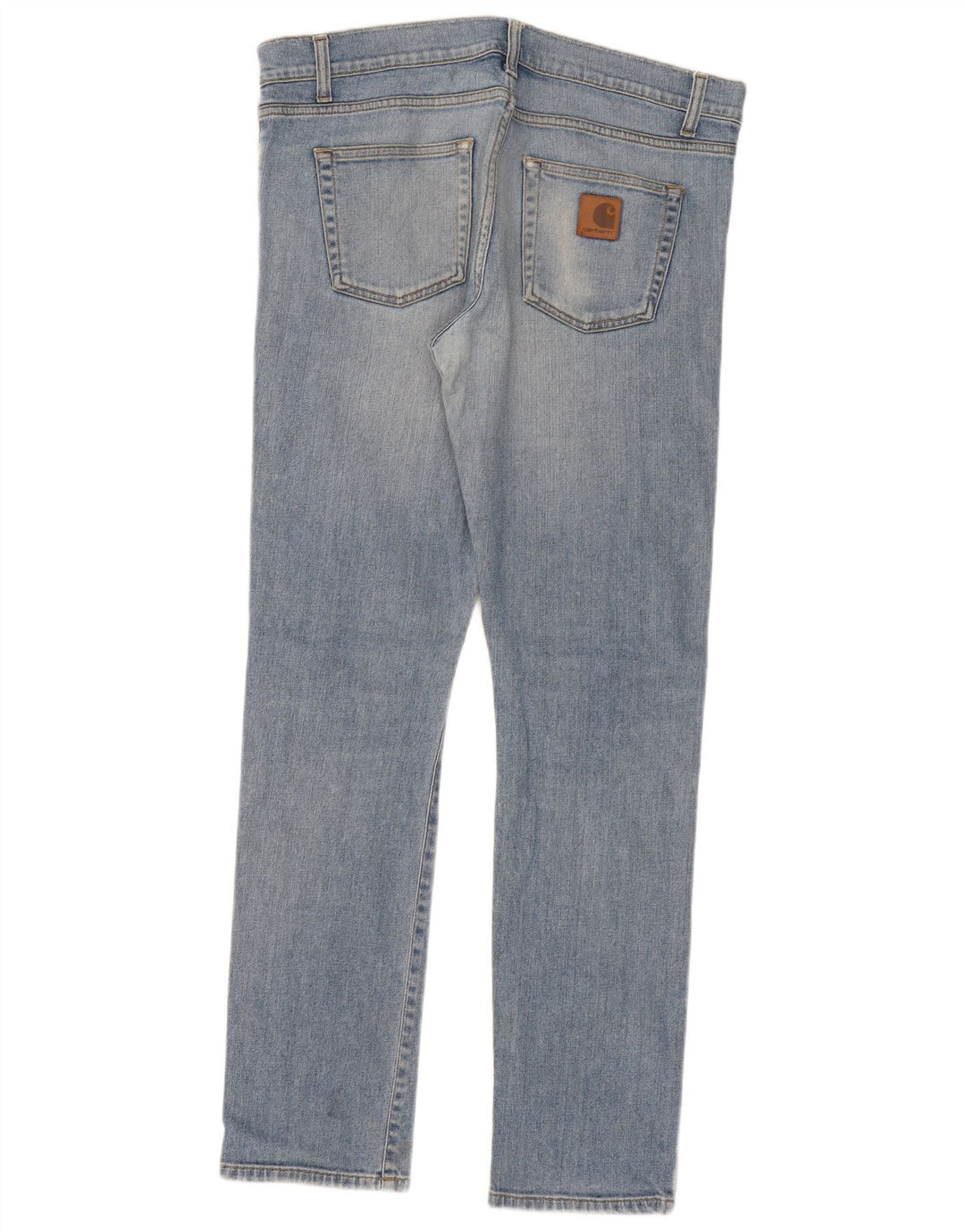 Jeans slim da uomo CARHARTT W34 L32 in cotone blu