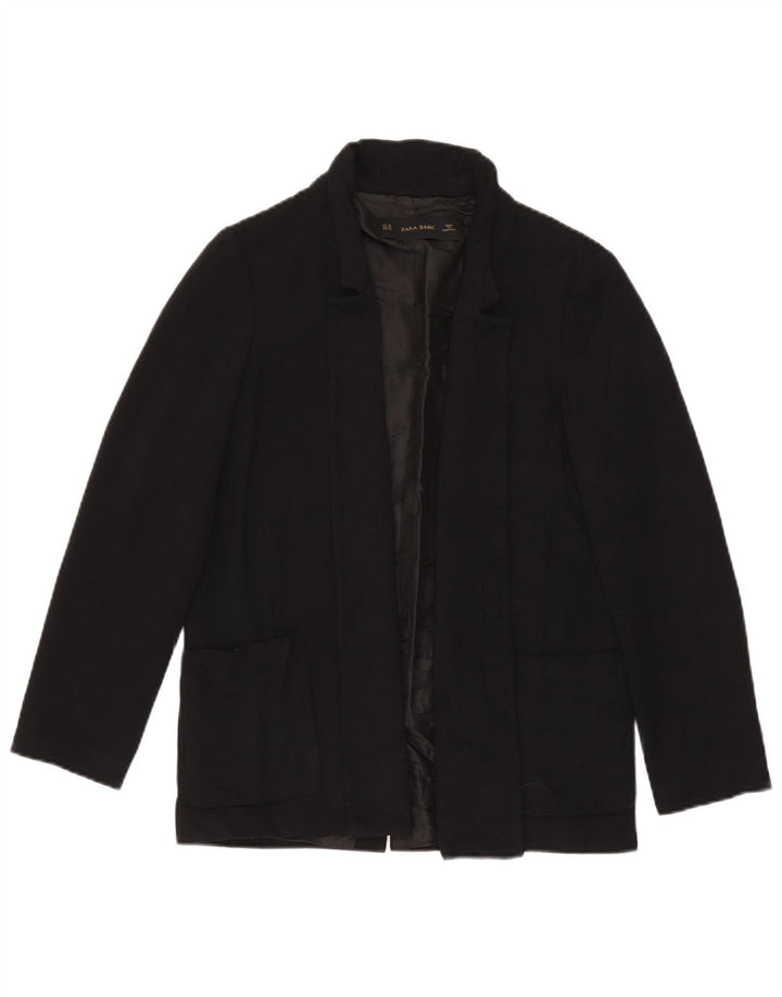 Giacca blazer oversize aperta da donna Zara UK 6 XS nera