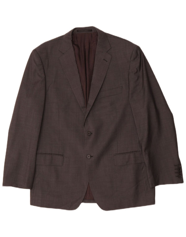 Giacca blazer a 2 bottoni Autograph da uomo Marks & Spencer UK 42 Large in lana grigia