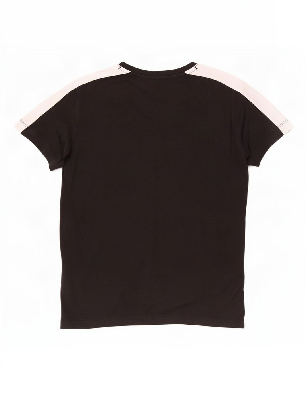 T-shirt grafica da donna Champion Top UK 12 Medium Black Colourblock