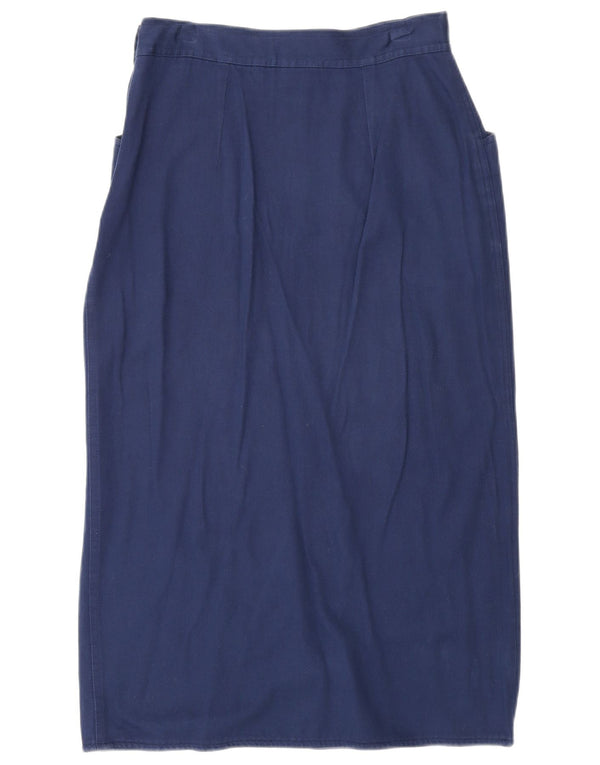 Gonna Tubino Donna Stefanel IT 44 Media W26 Blu Cotone
