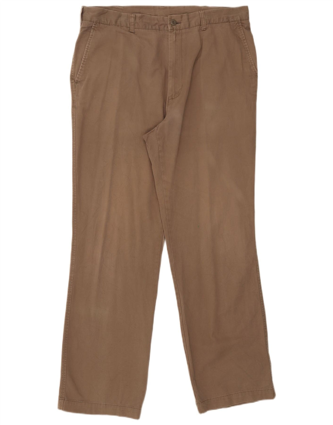 Pantaloni chino dritti Marks & Spencer da uomo blu Harbour W38 L33 marroni