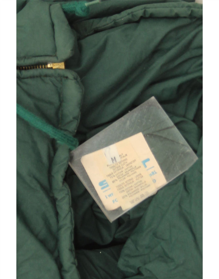 Gilet imbottito con fodera da donna Martin UK 14 cotone verde medio